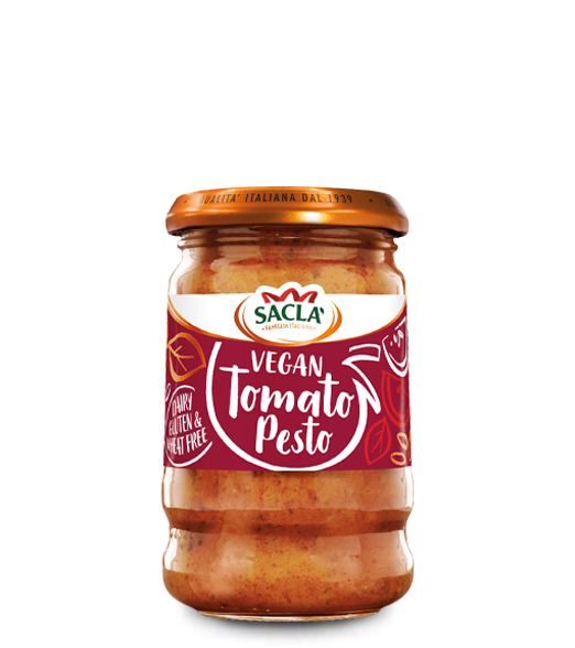 vegano tomato pesto